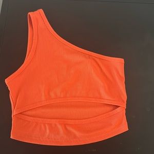 Orange Crop Top